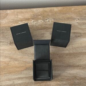 David Yurman Black Jewelry Box Set